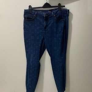 NYDJ Dark Blue Skinny Jeans